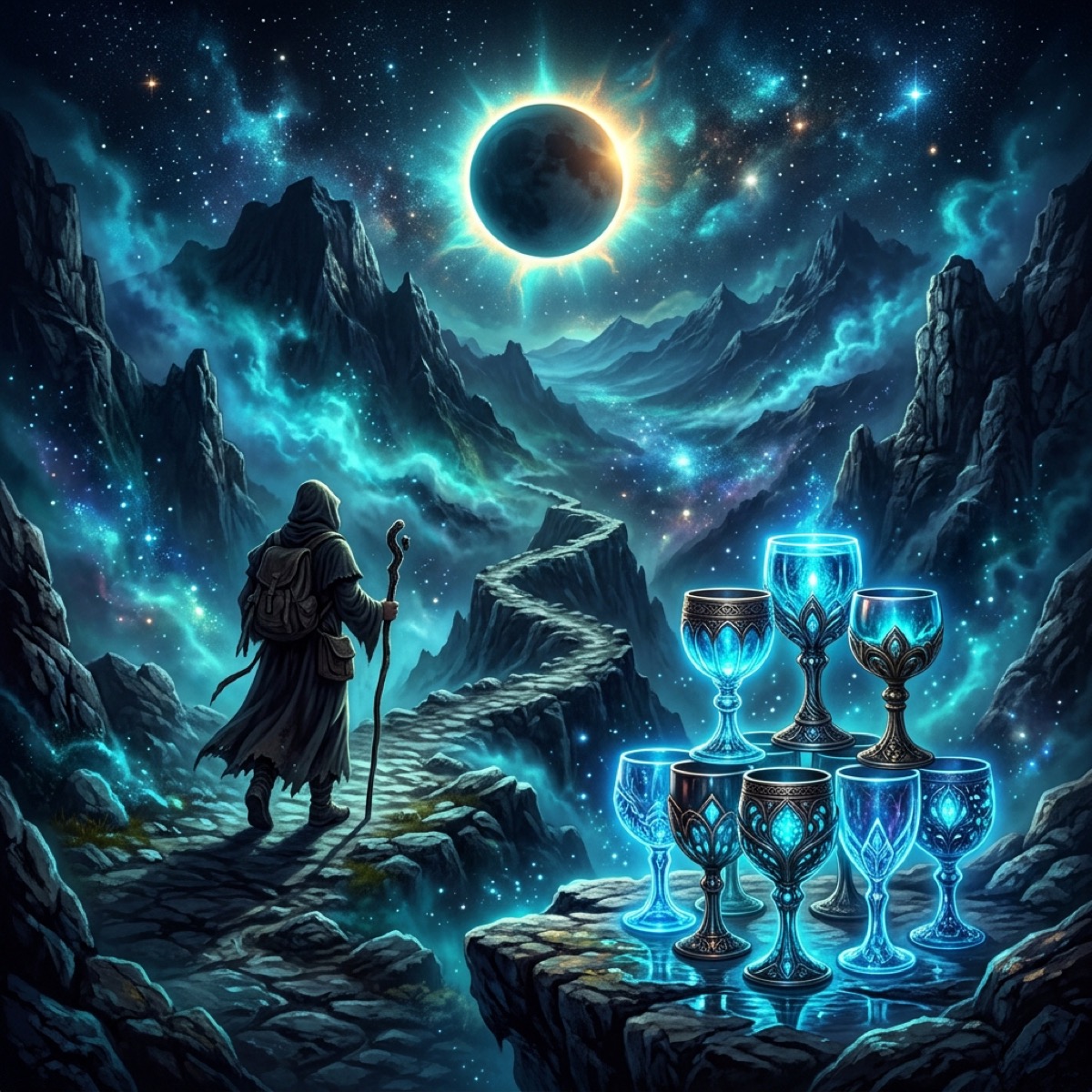 tarot eight of cups