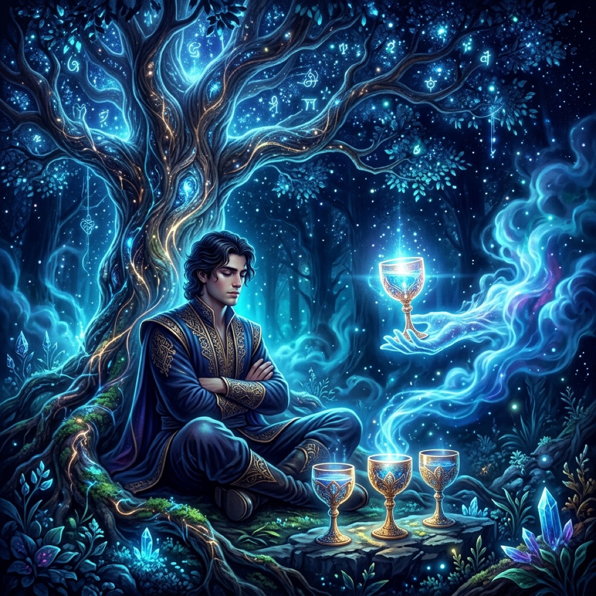tarot four of cups
