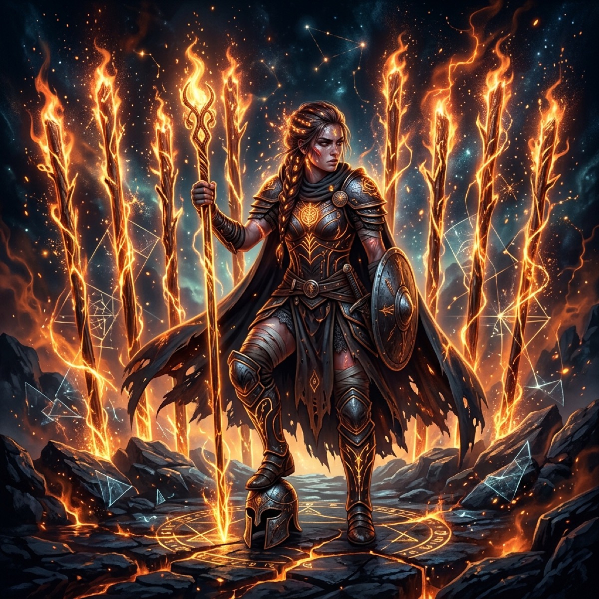 Nine of Wands Tarot Card Meaning: Resilience & Vigilance Guide