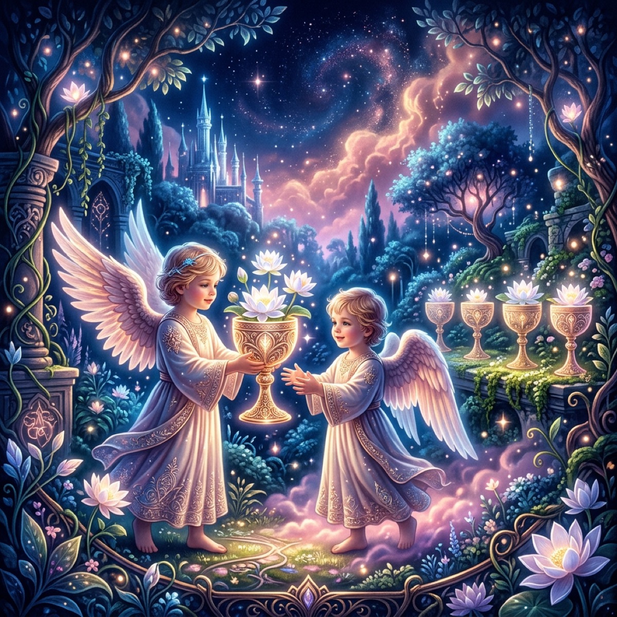 tarot six of cups