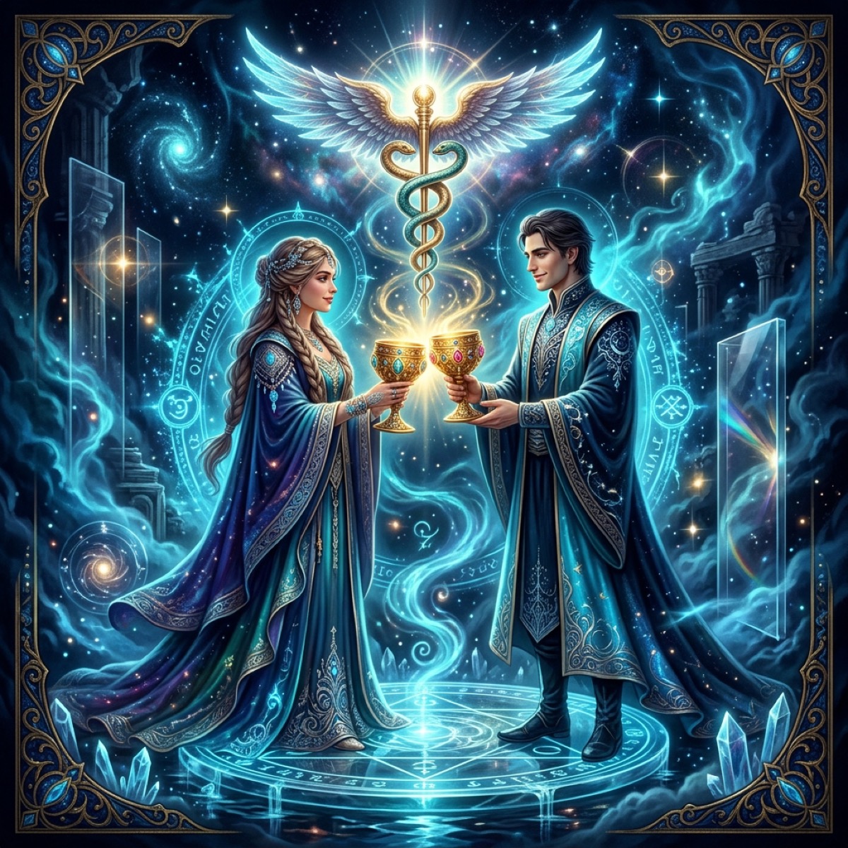 tarot two of cups